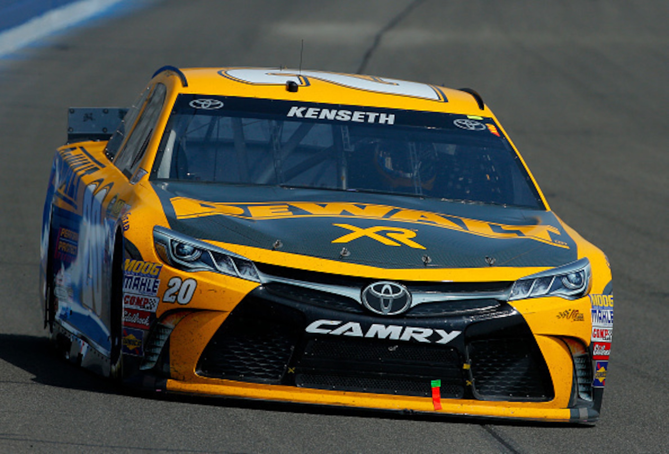 Matt Kenseth had a strong run going until it went sour late at Auto Club Speedway.