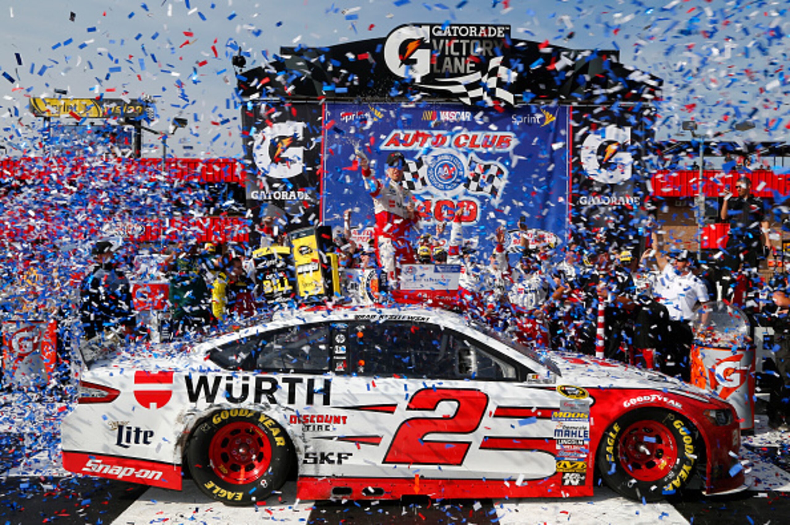 Brad Keselowski and his No. 2 Team Penske Ford team had plenty to celebrate last Sunday.