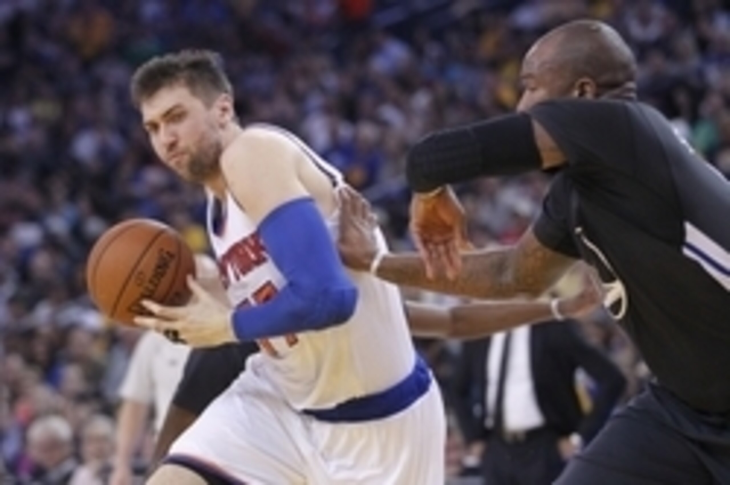 Against all odds, Andrea Bargnani might actually be a Knick again next year.