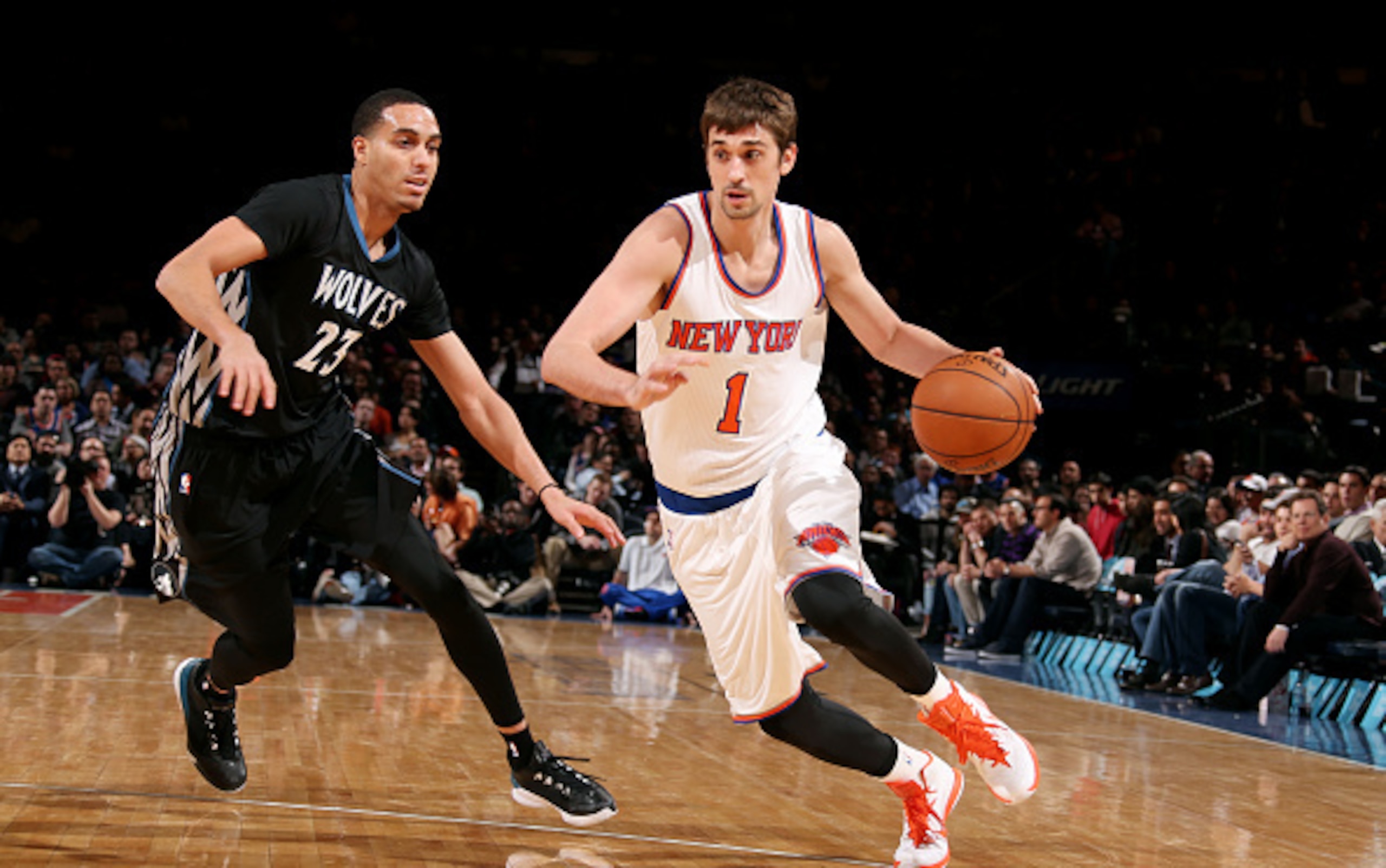 The sleepy-eyed Alexey Shved is the sleeper hit of the Knicks season.