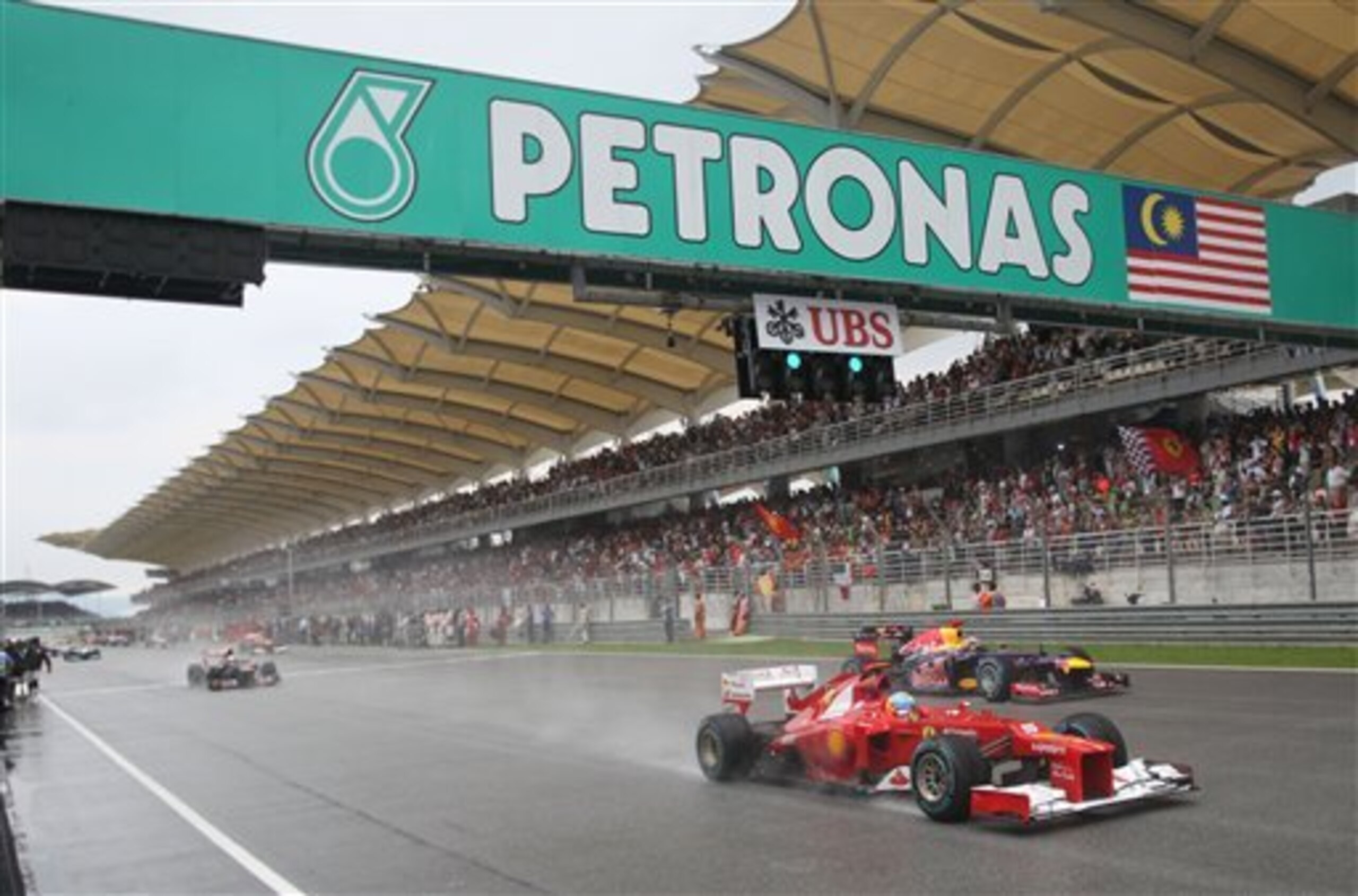 The probability of rain is always high at Sepang.