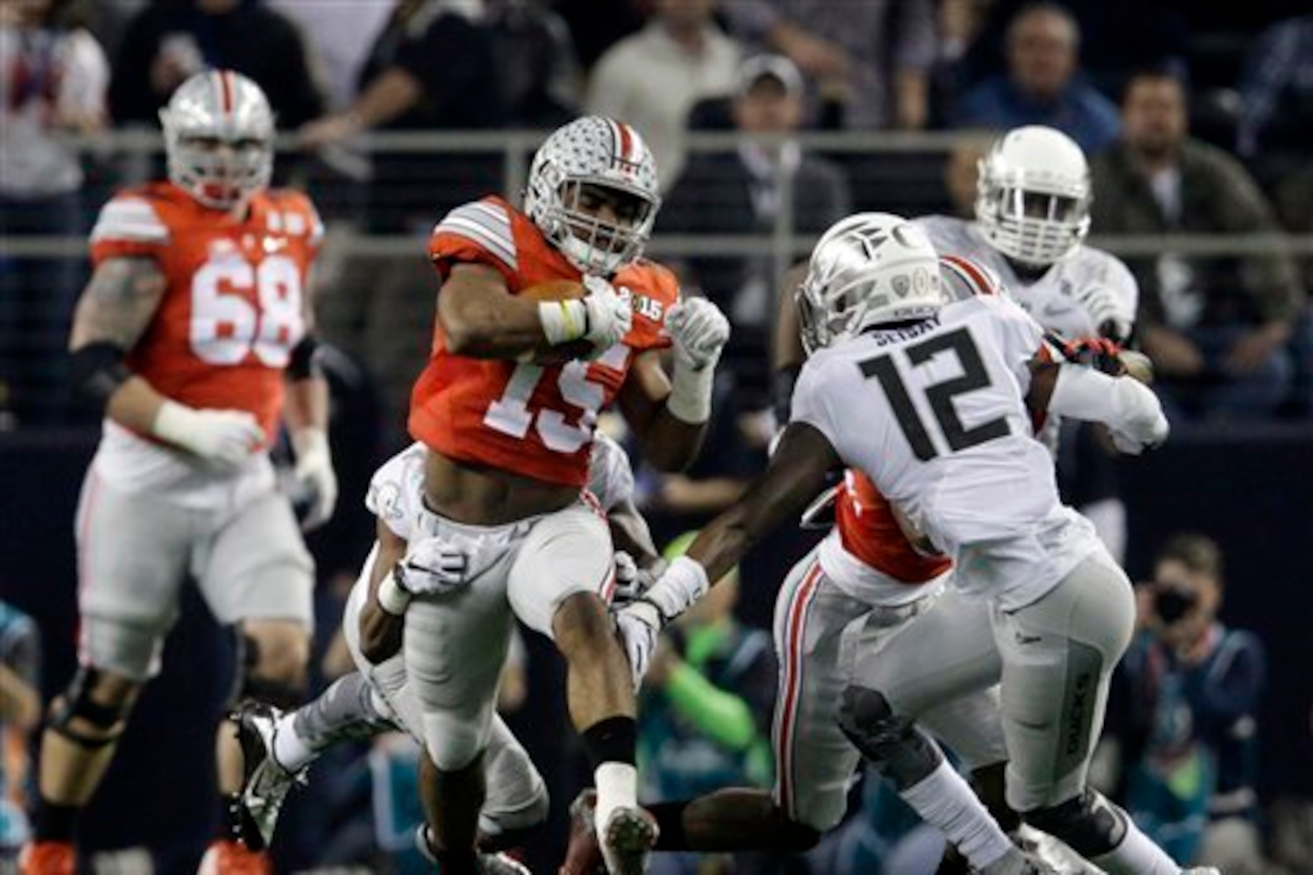Ezekiel Elliott was a driving force in Ohio State's national title run.