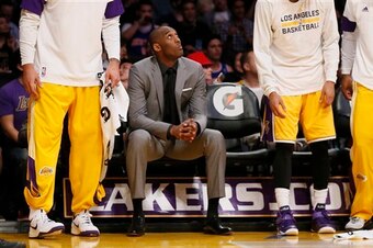 How does Kobe Bryant fit into Lakers rebuilding plans?