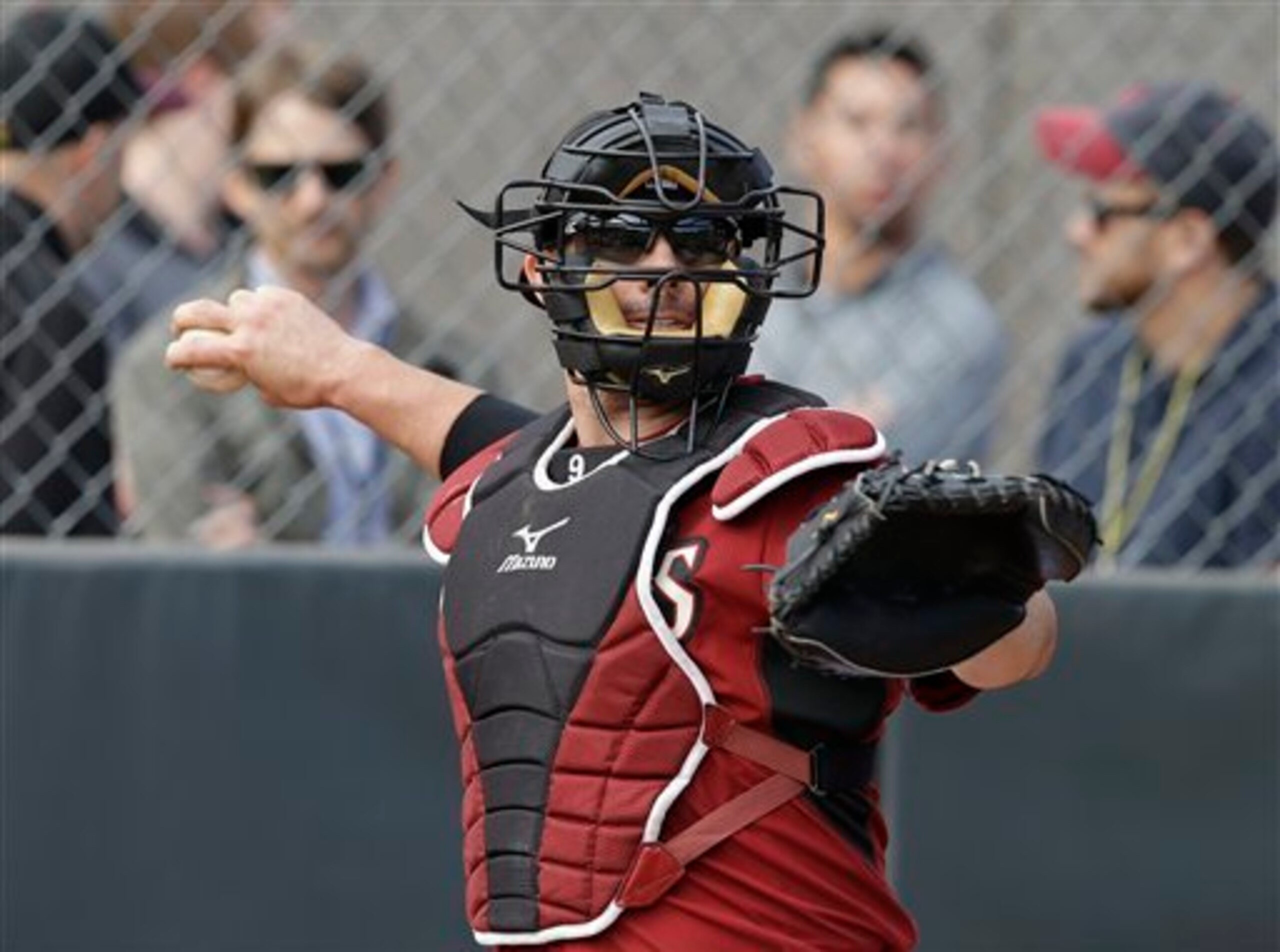 Yes, the Diamondbacks are really moving forward with Tuffy Gosewisch as their primary catcher.