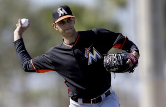 Steve Cishek returns as Miami's closer following a 39-save season.