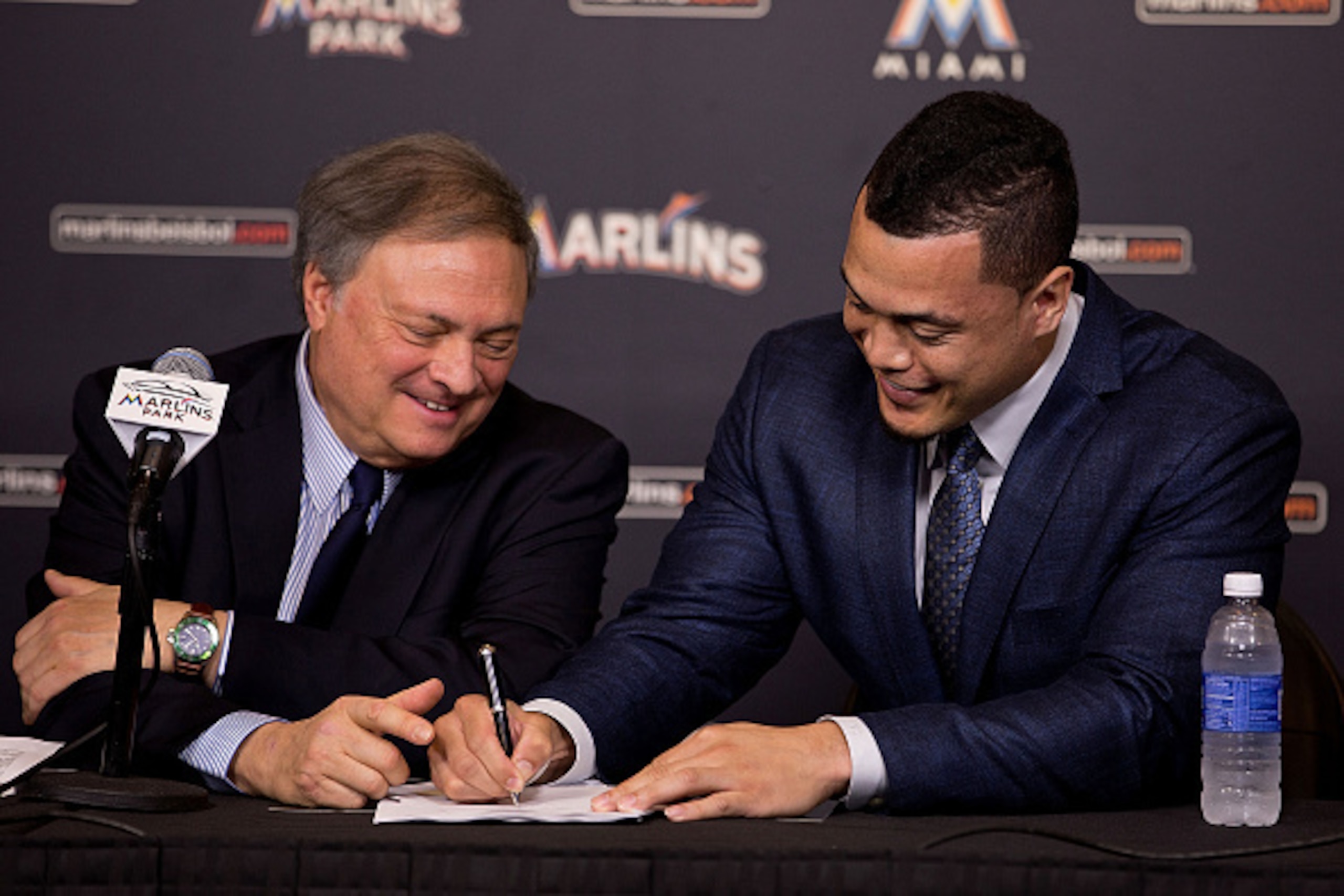 Giancarlo Stanton's massive contract is a sign that Miami is committed to long-term success. Giancarlo Stanton's massive contract is a sign that Miami is committed to long-term success.