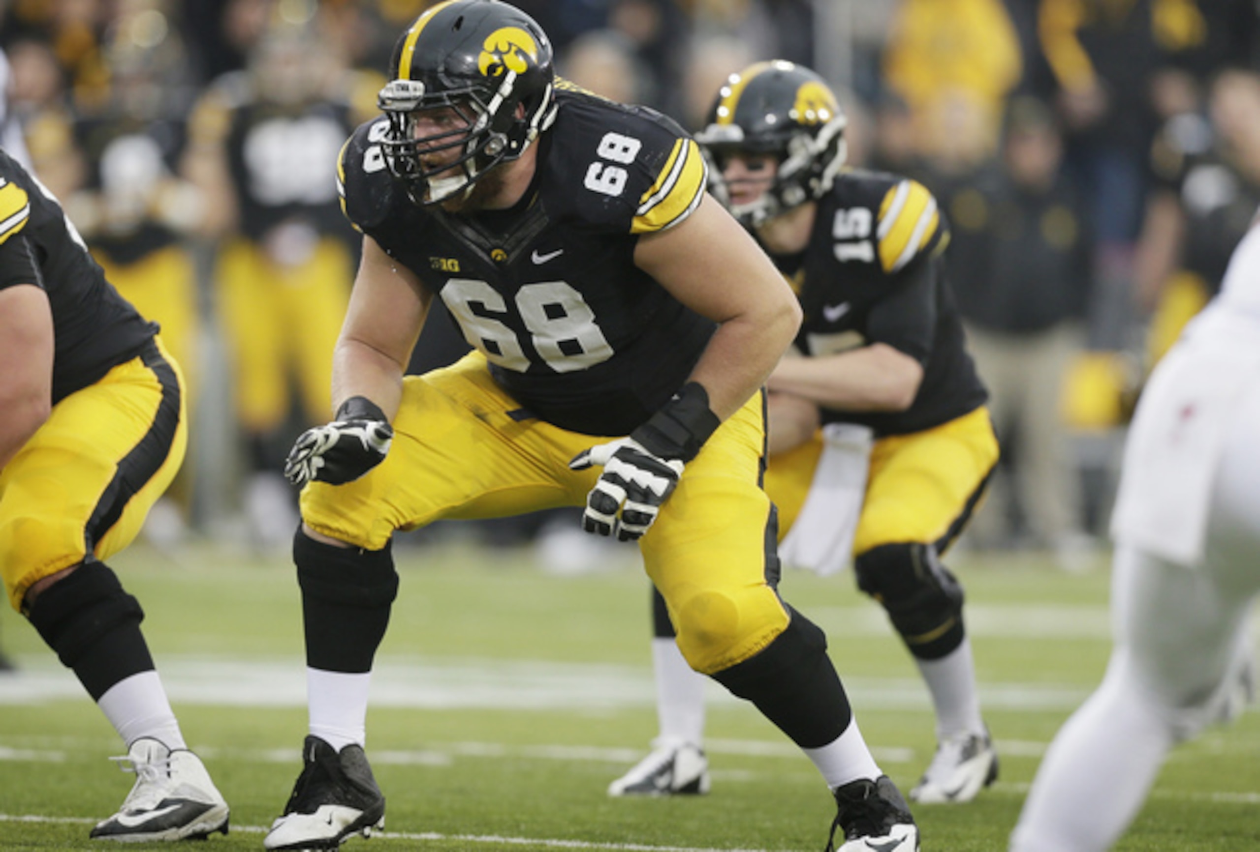 Iowa's Brandon Scherff is one of this year's best offensive line prospects.