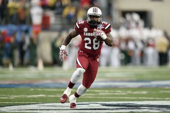 South Carolina's Mike Davis could be an intriguing option for the Bears in the mid-rounds of the draft.