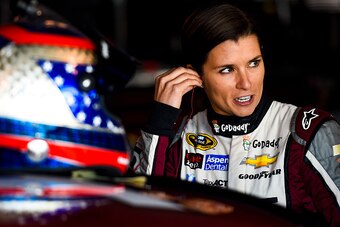 Danica Patrick made a little history last Sunday at Martinsville Speedway.