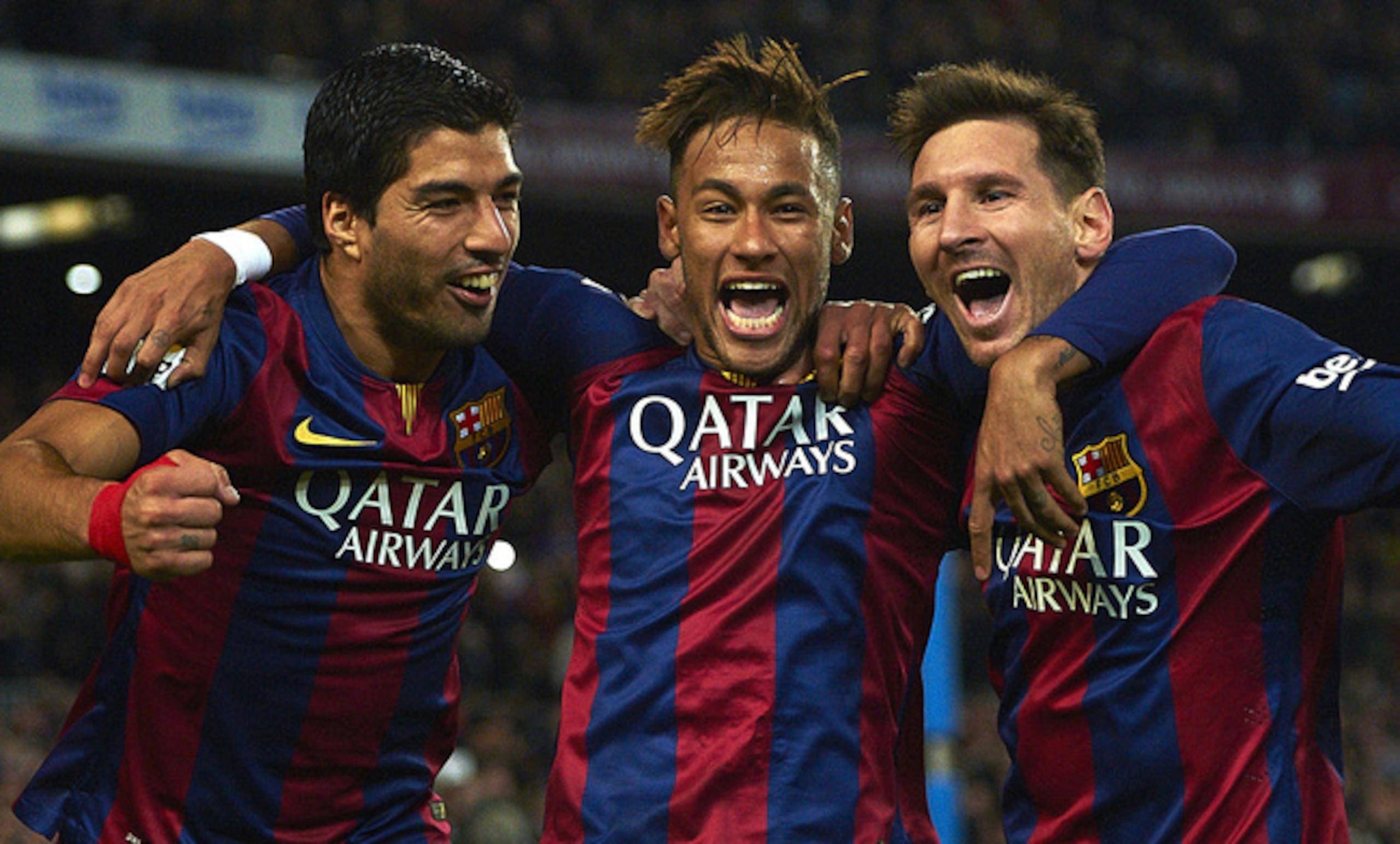 They said it couldn't be done, but Suarez, Neymar and Messi are in the same side and playing well.