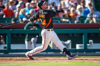 Andrew Susac played a big role in helping the Giants make the playoffs in 2014.