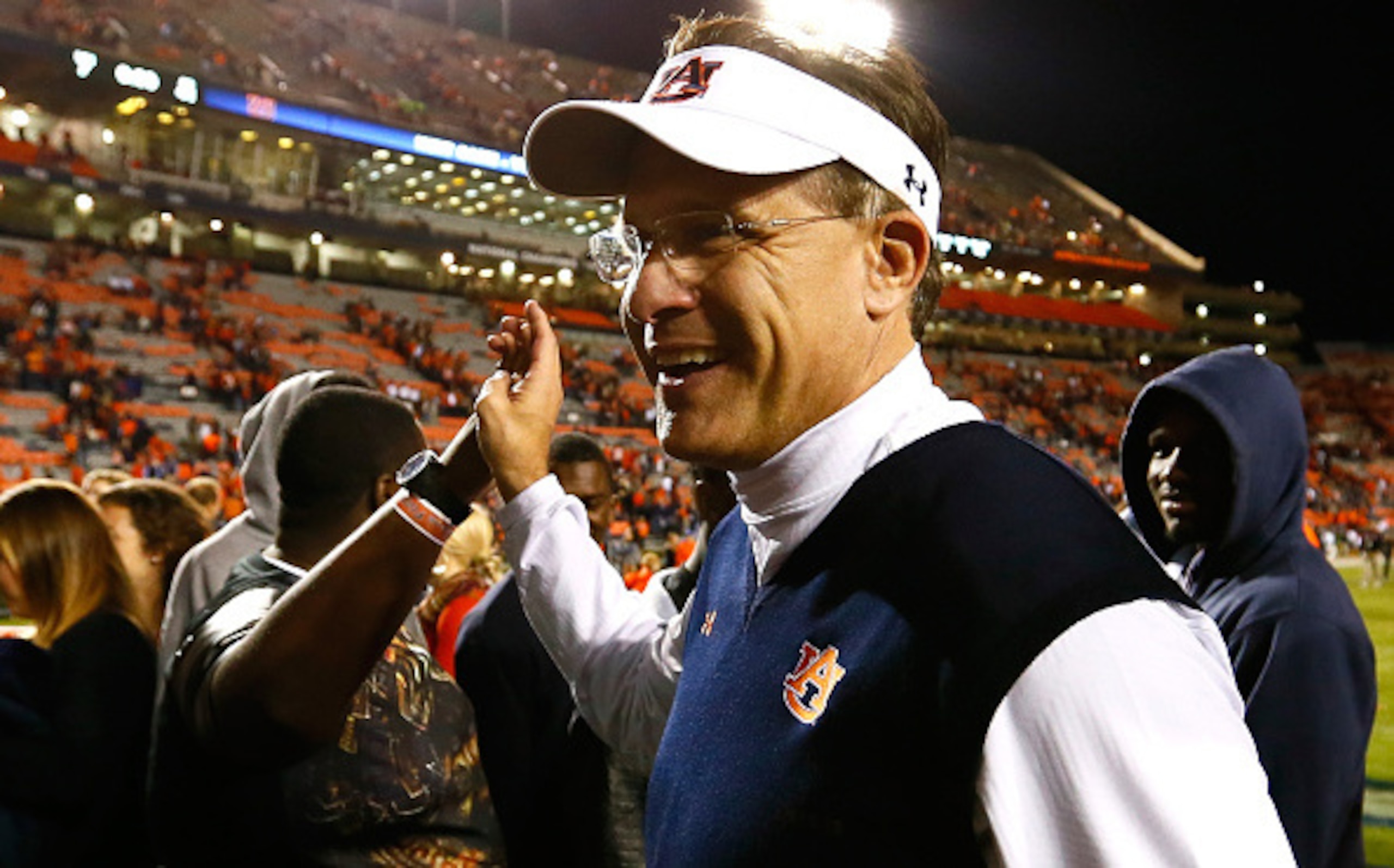 Auburn head coach Gus Malzahn