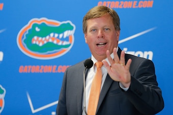 Florida head coach Jim McElwain