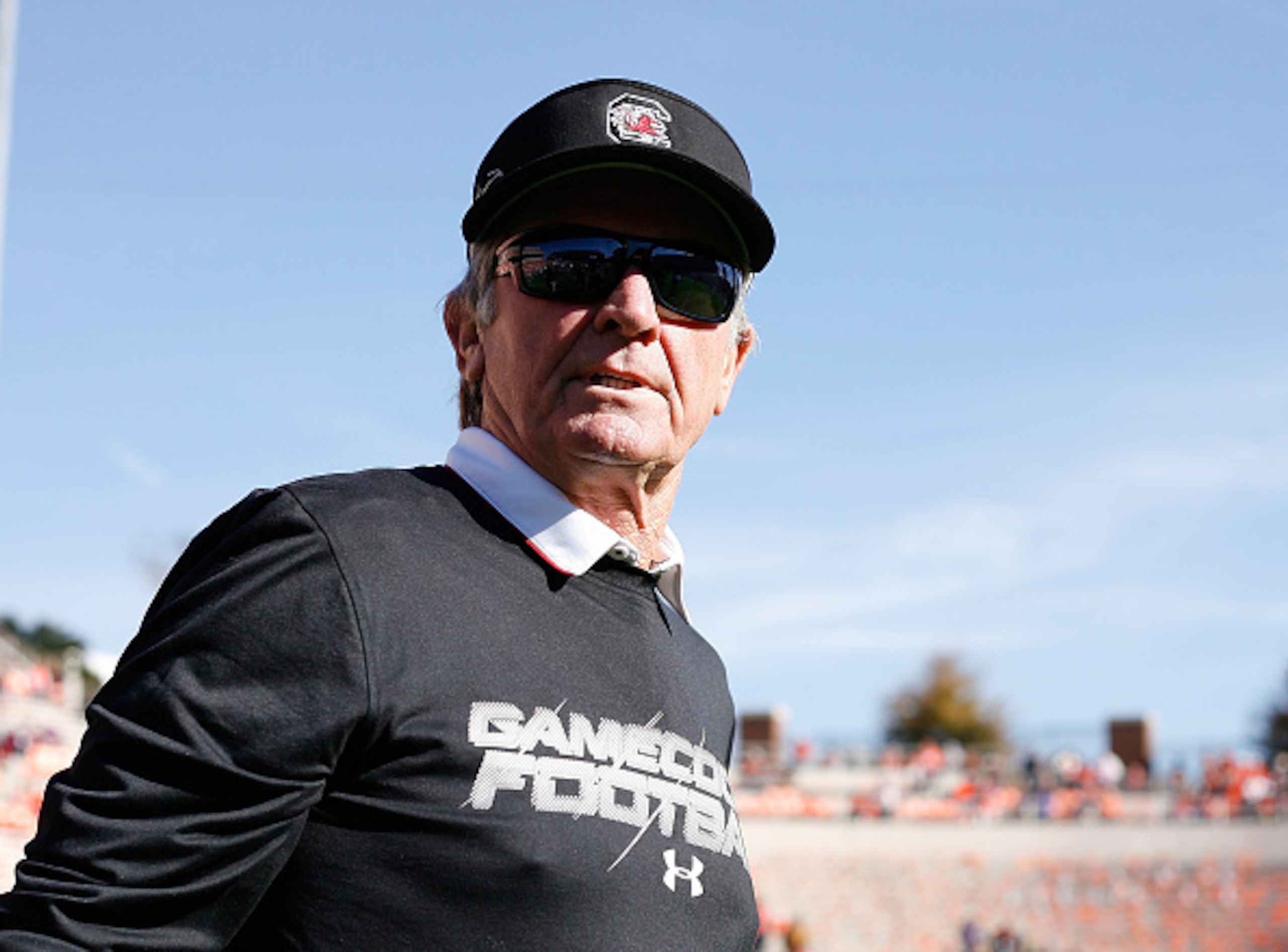 South Carolina head coach Steve Spurrier