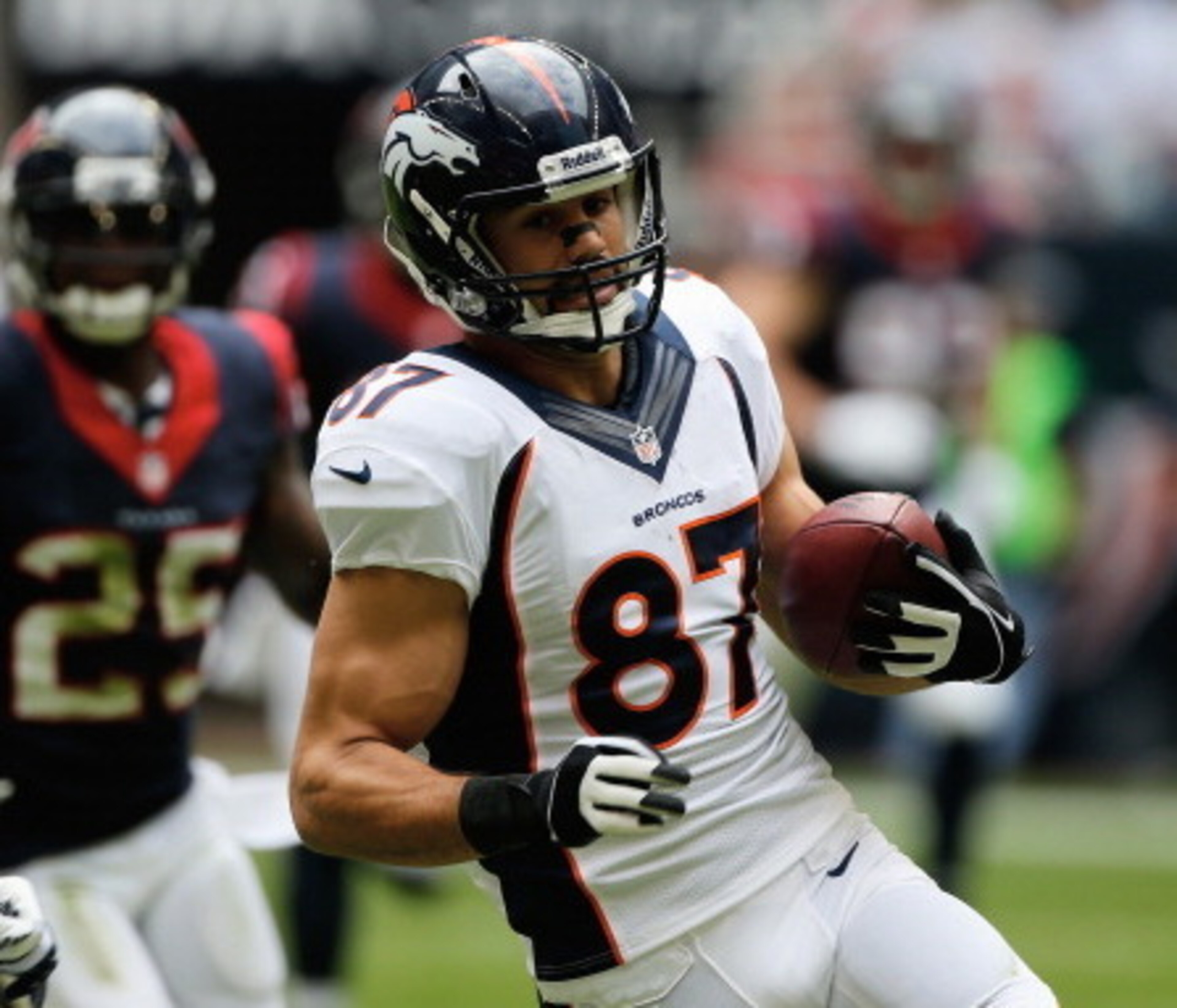 Thanks to a Peyton Manning-led offense, Eric Decker made a name for himself in the NFL.