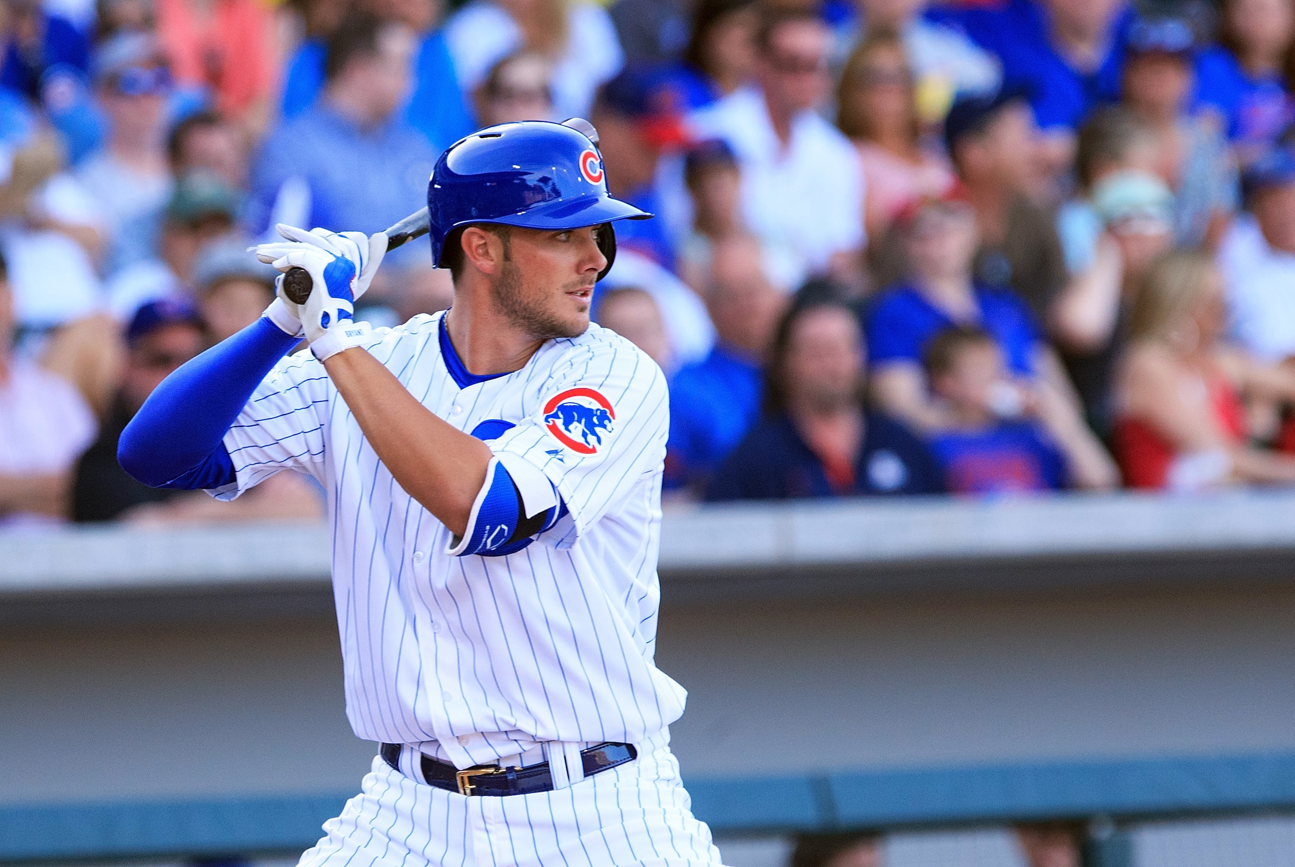 Even though he's opening the season in the minors, Kris Bryant is the odds-on favorite to win NL Rookie of the Year.