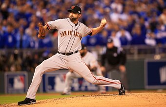 Jeremy Affeldt has been a valuable relief pitcher on all three world championship teams.