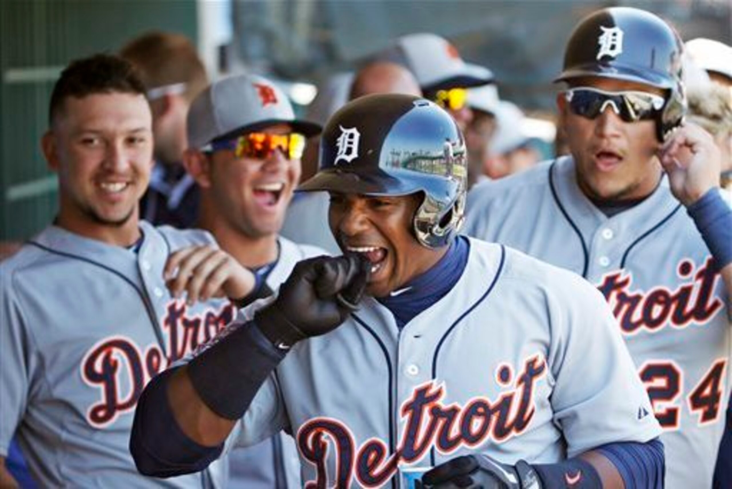 Cespedes' bat and glove is a huge addition to the 2015 Tigers