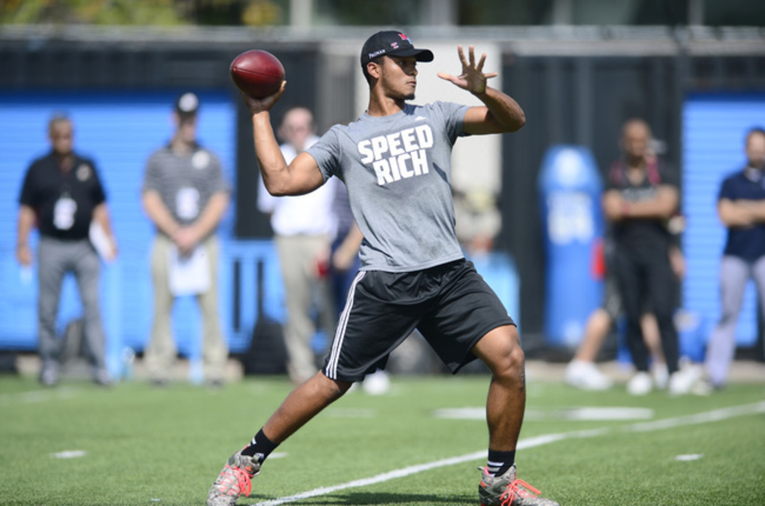 Hundley at UCLA's pro day