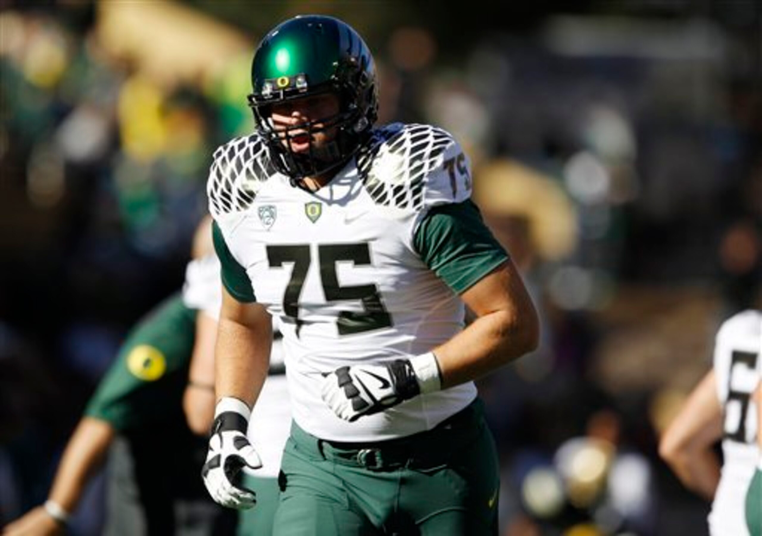 Jake Fisher might be Buffalo's best bet to address the offensive line. Jake Fisher might be Buffalo's best bet to address the offensive line.