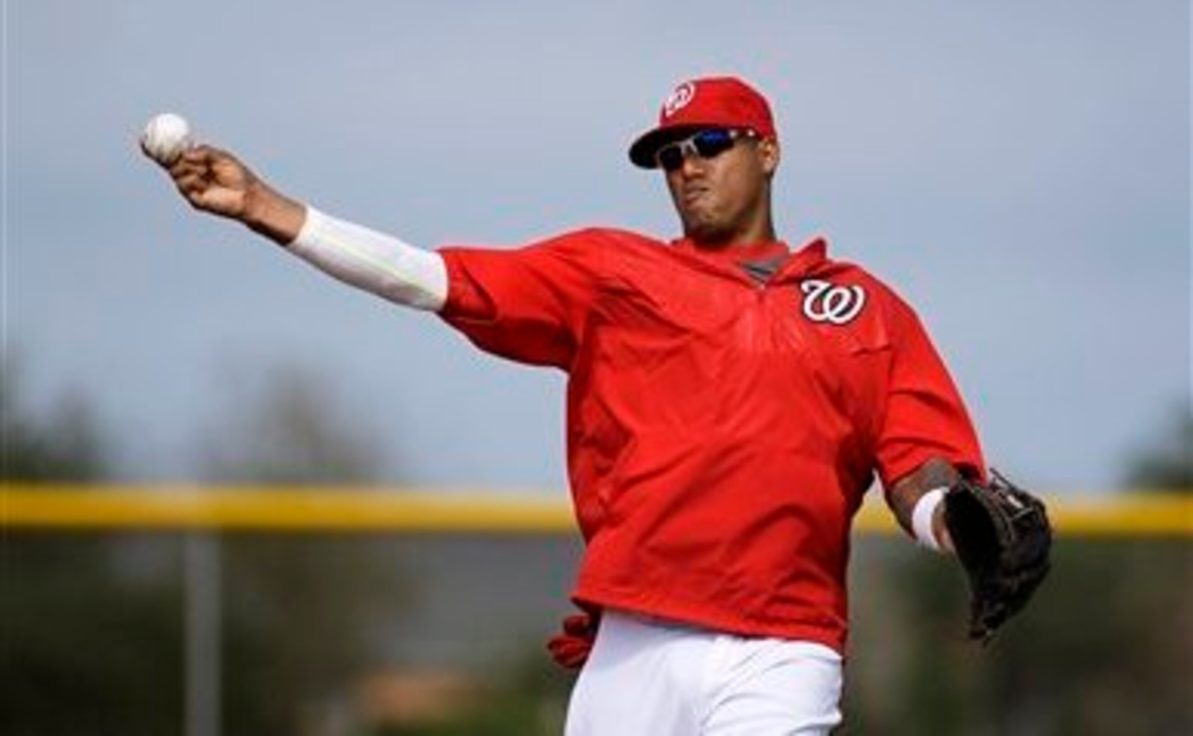 Yunel Escobar has changed positions twice since joining the Nationals this offseason.