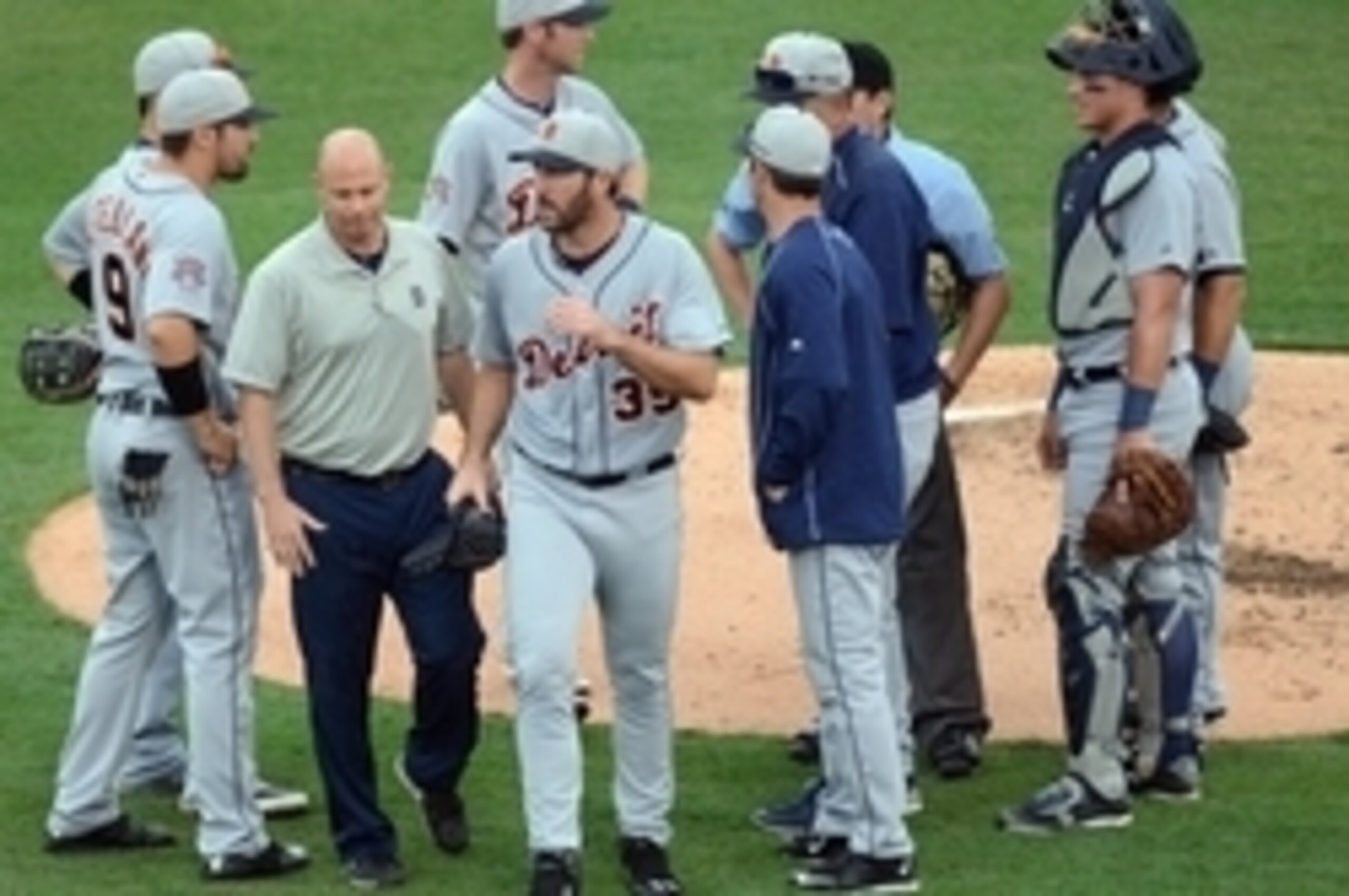 Verlander left the game on March 27 with a sore right triceps and has not returned