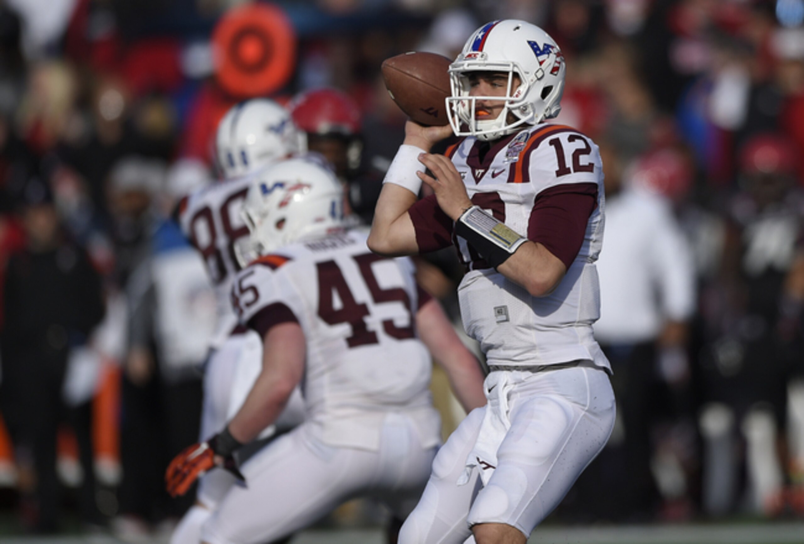 Michael Brewer was up-and-down in his first season as Virginia Tech's starter.