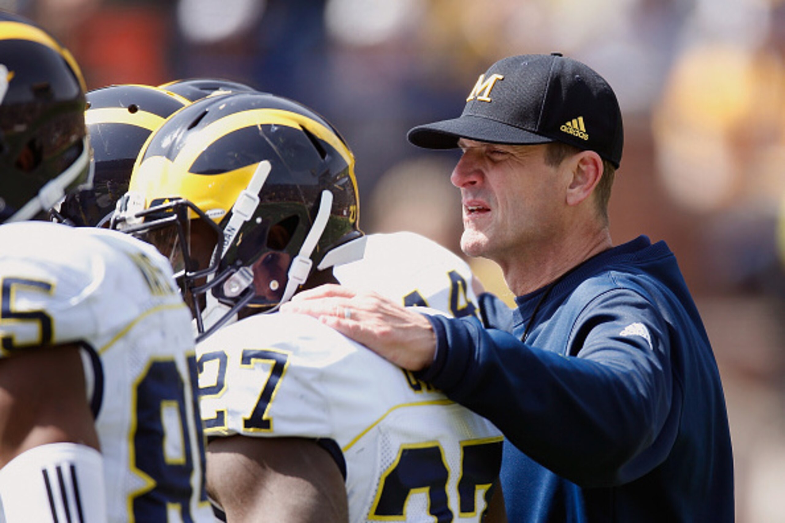 Michigan is on the uptick under new coach Jim Harbaugh.