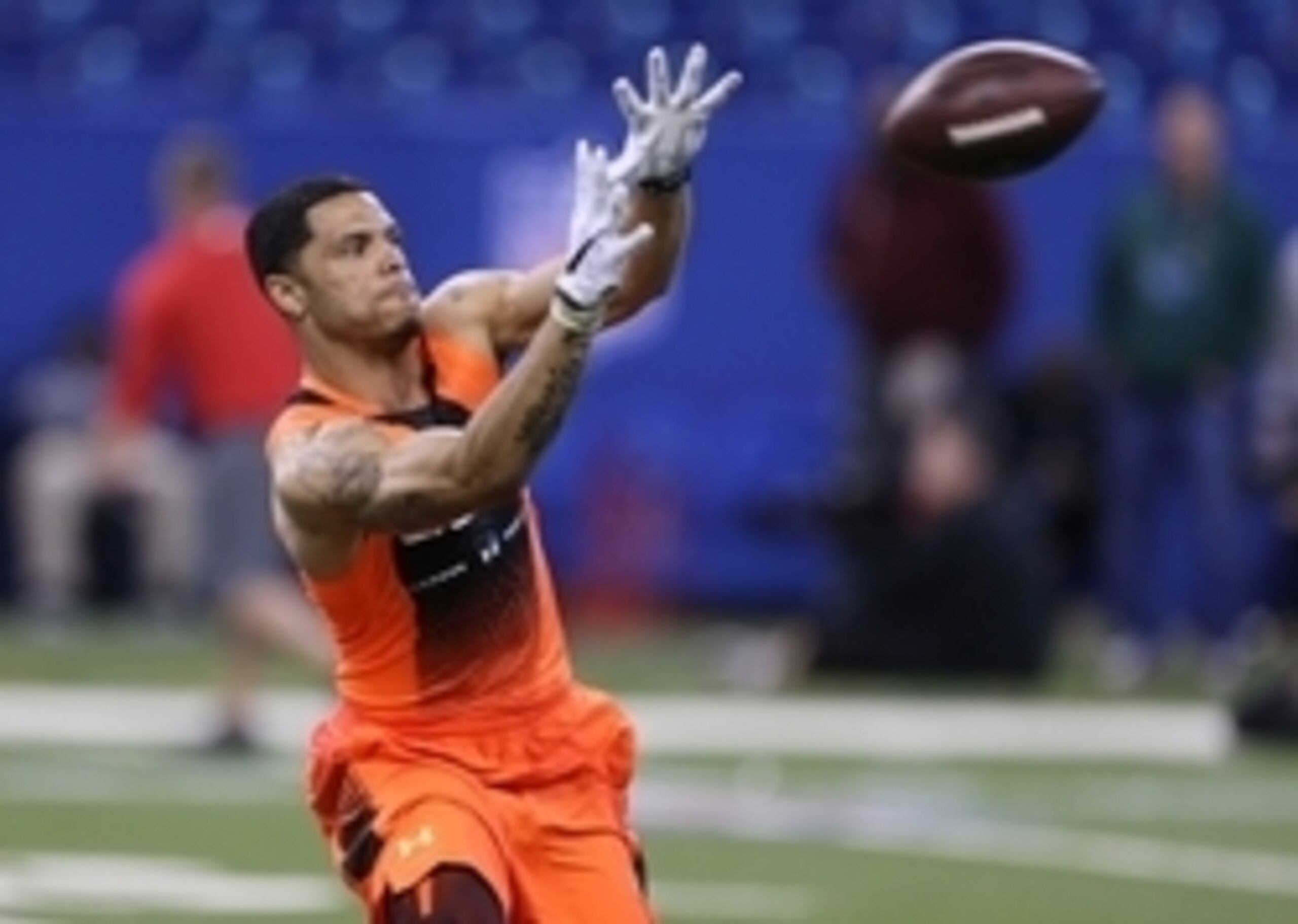 Wide receiver Devin Smith has questions surrounding his pass-catching and route-running abilities.
