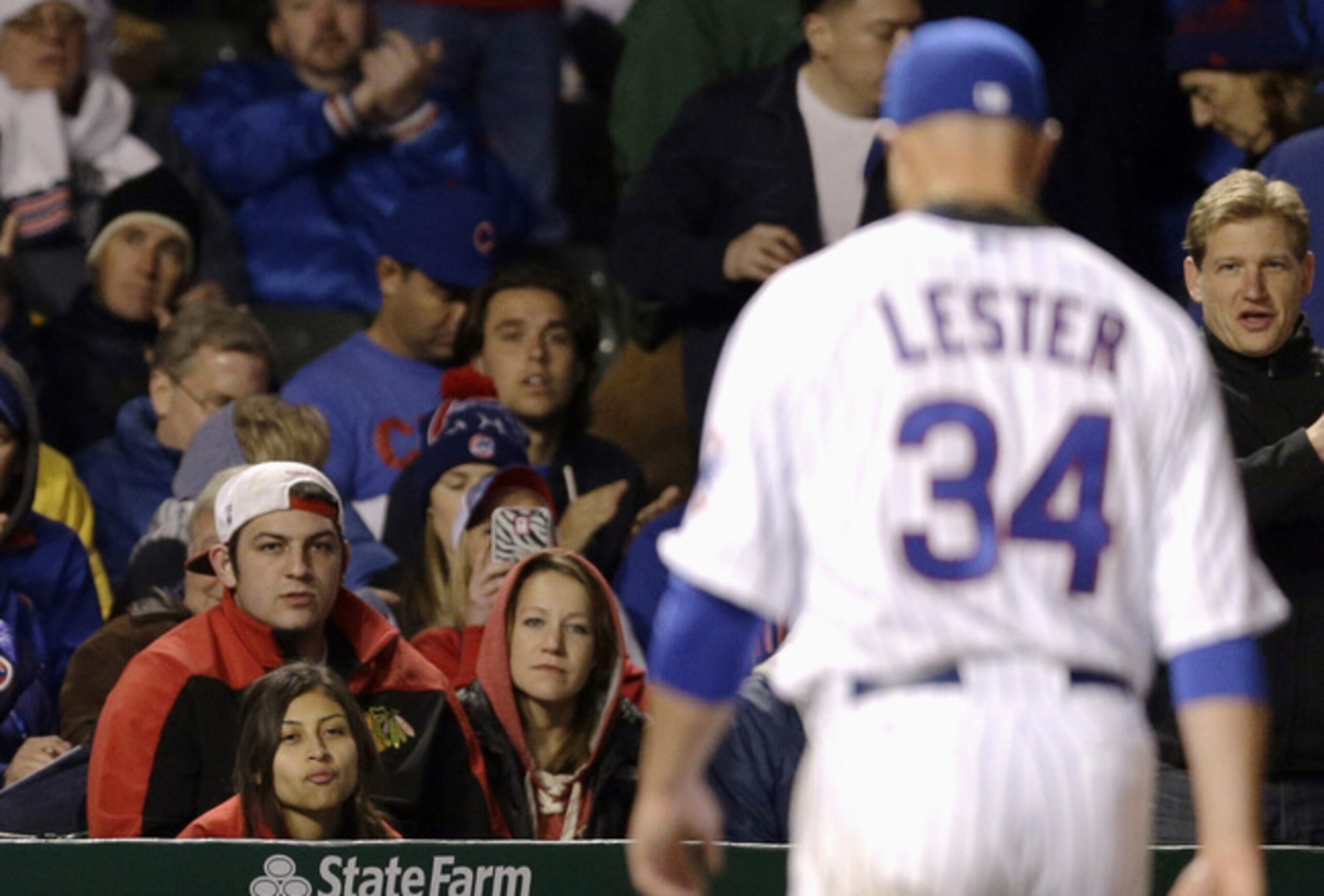 Chicago fans already want to forget Jon Lester's first start as a Cub.