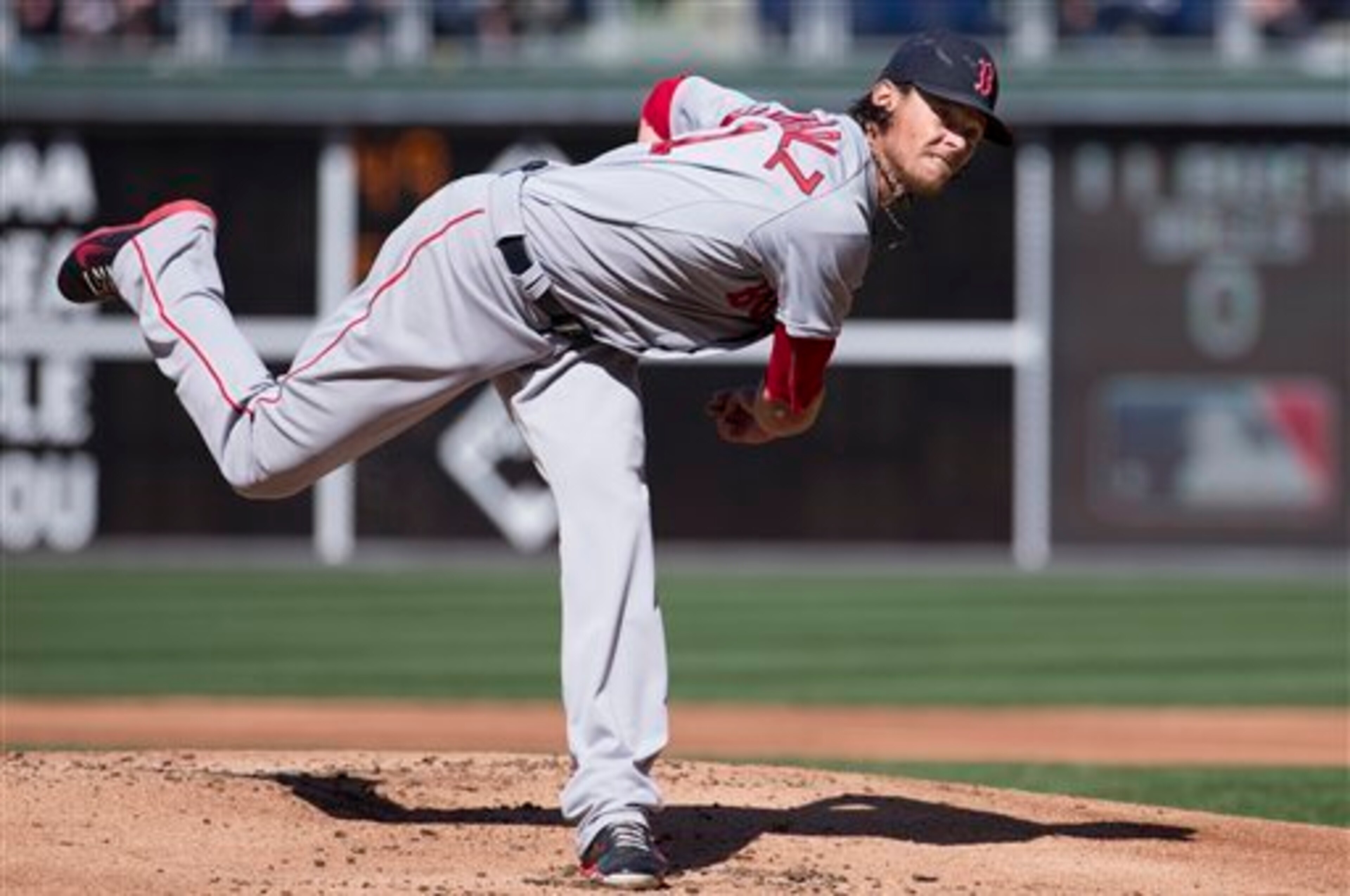 Clay Buchholz showed he can be ace-like in the Red Sox's first game of 2015.
