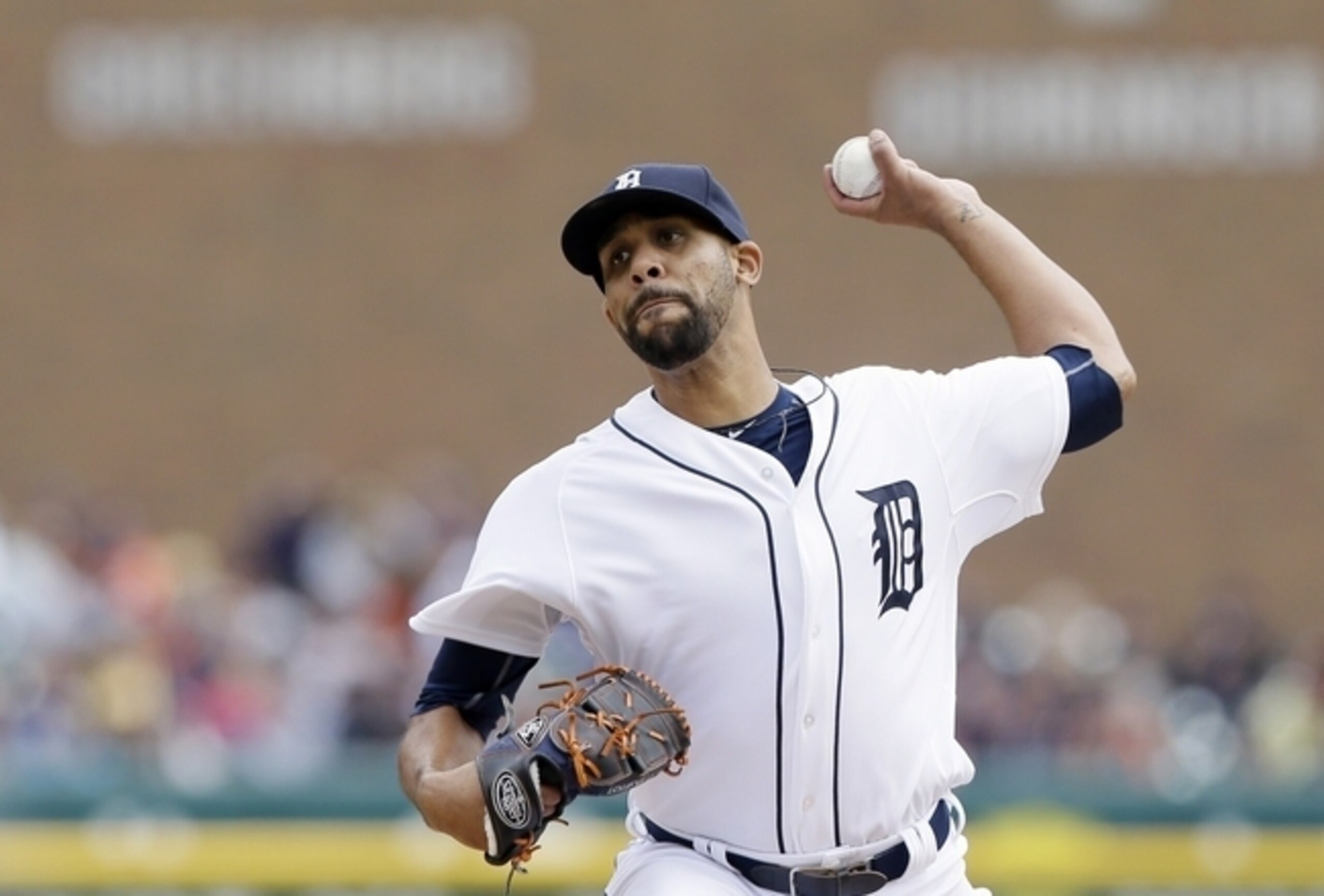 Entering his walk year, David Price nearly went the distance in his first Opening Day start for the Tigers.
