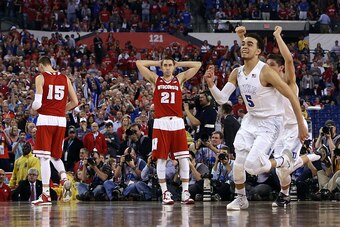 Duke's celebration was only beginning after the final horn sounded Monday night.