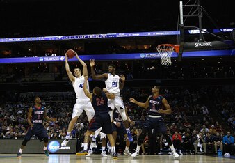 Duke made sure it was ready to dispatch Robert Morris in its first NCAA tourney game.