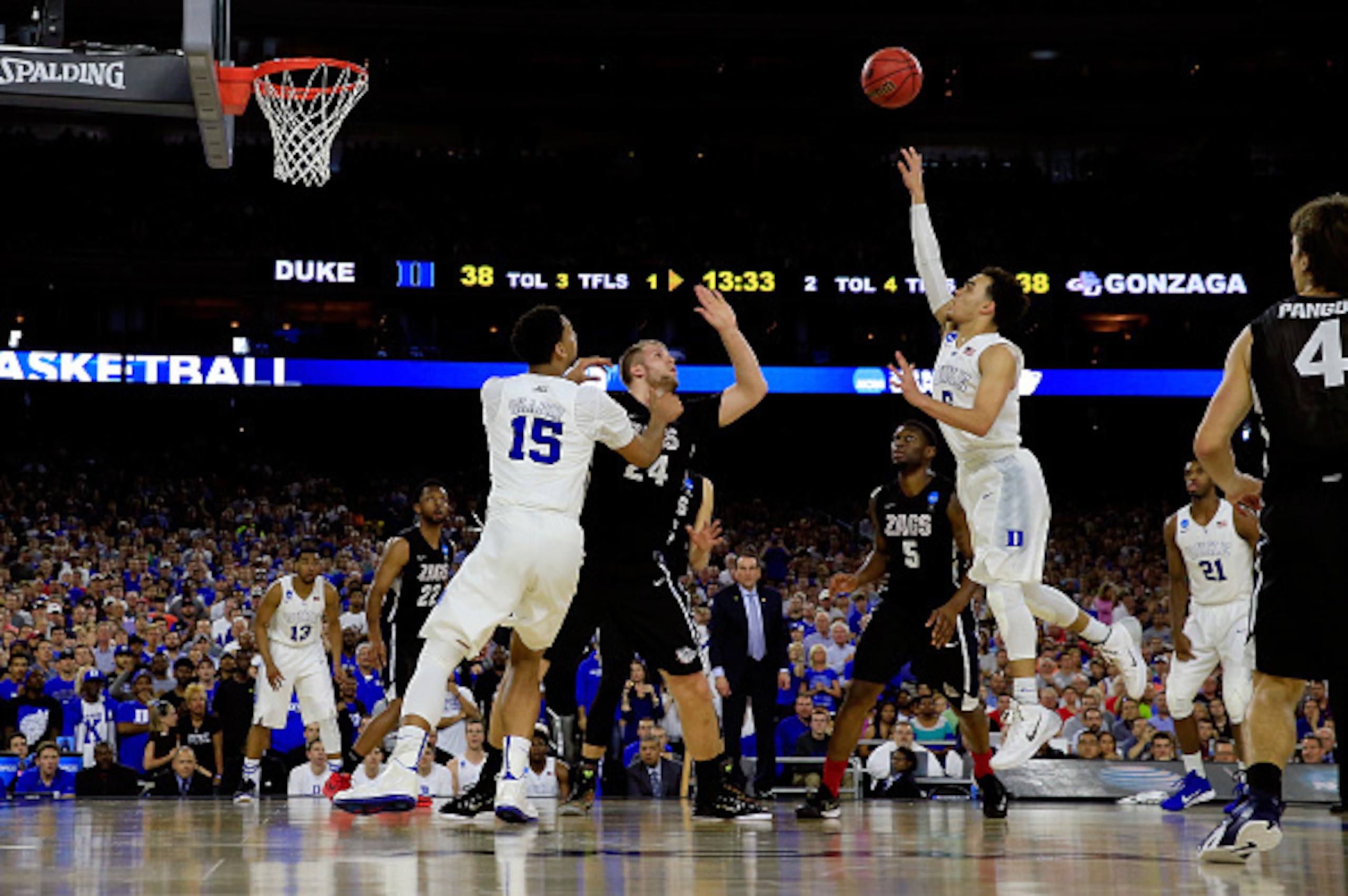 In beating Gonzaga in the Elite Eight in Houston, Duke sealed a historic win for Coach K.