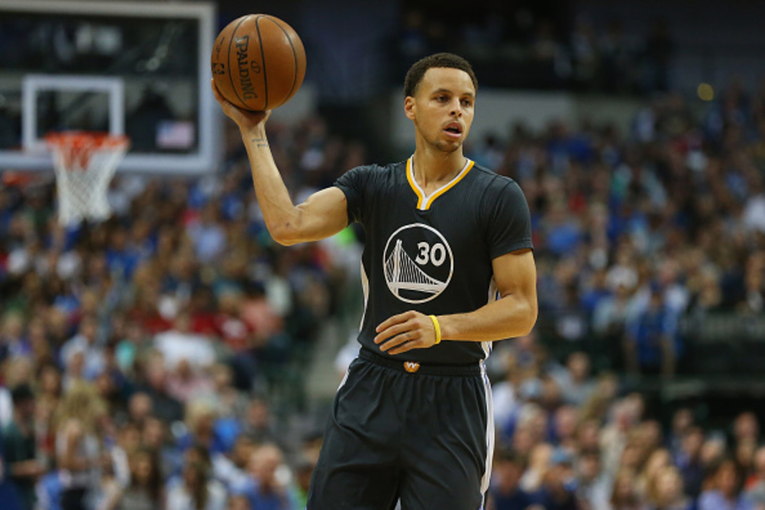 Steph Curry still looks like a child, and the NBA's new, ugly sleeved jerseys hardly help his cause.