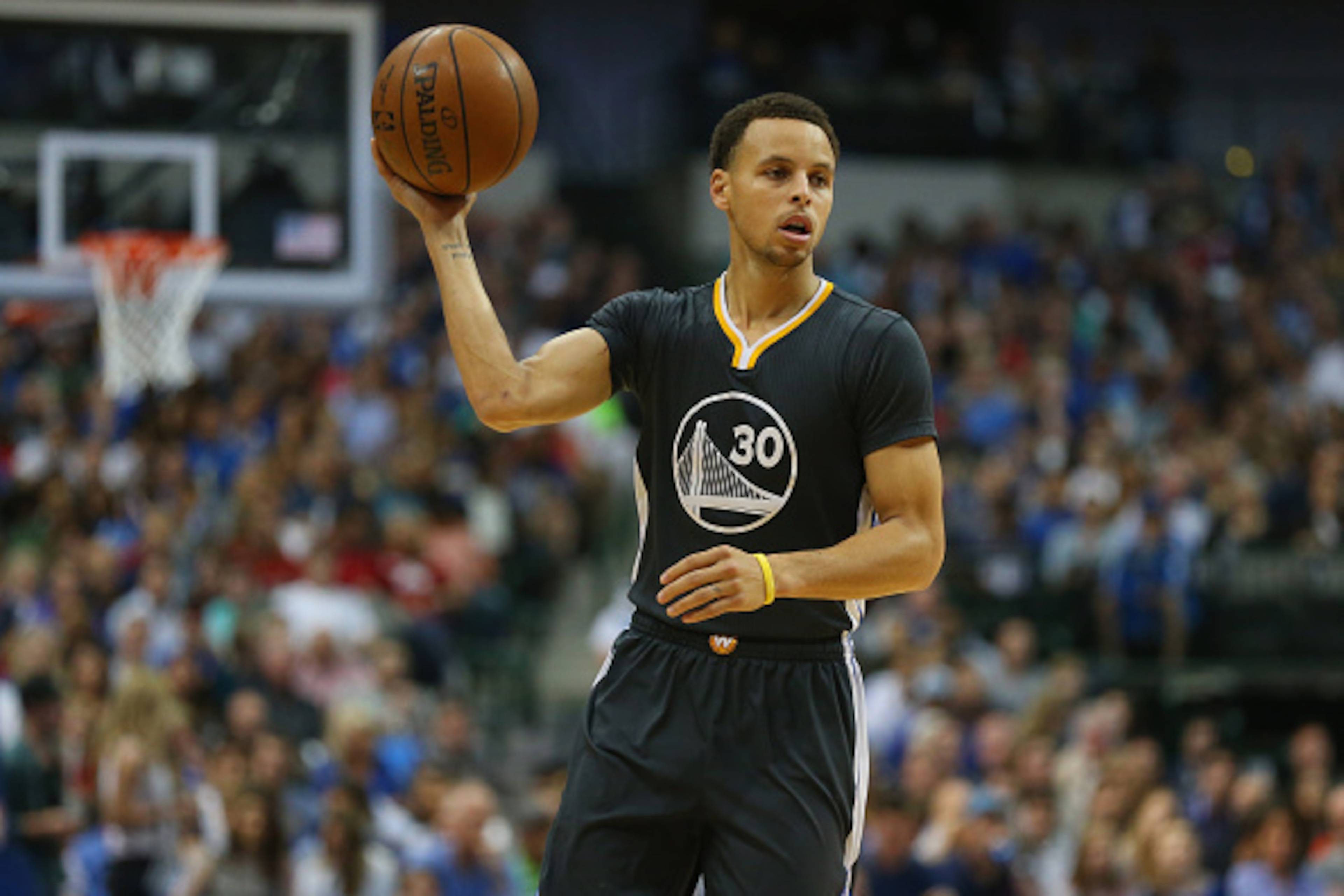Steph Curry still looks like a child, and the NBA's new, ugly sleeved jerseys hardly help his cause.