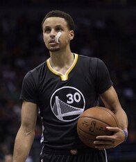 Steph Curry already looks young enough; he doesn't need sleeves to make matters worse.