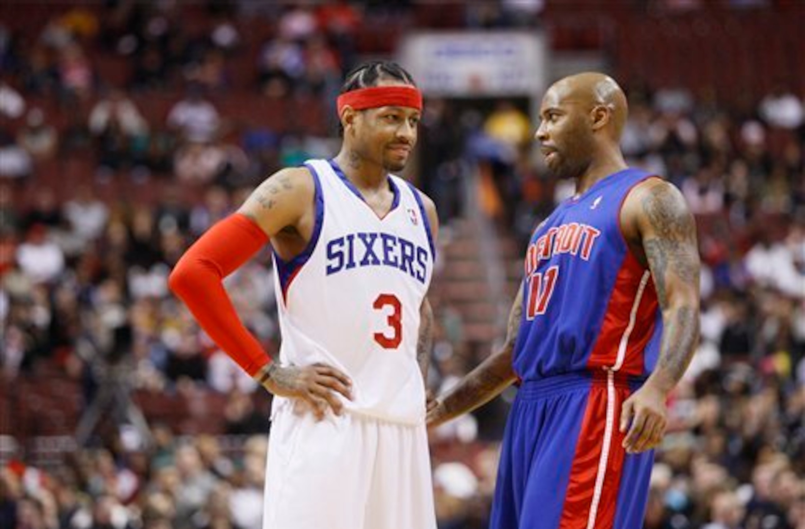 A sleeve Allen Iverson first used for medial reasons quickly grew into the NBA's hottest fashion trend.