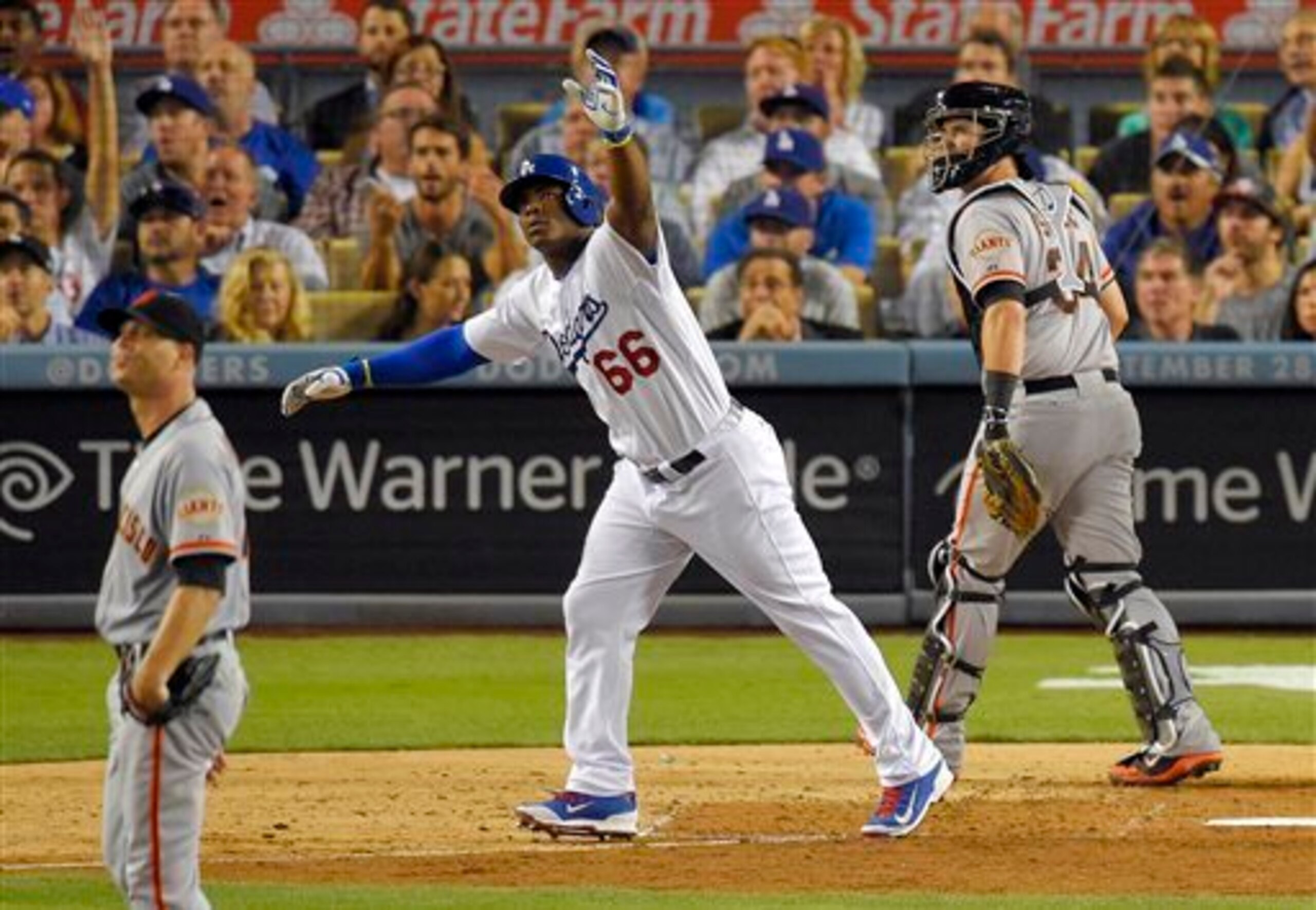 If you want a little personality with your superstars, you'll love Yasiel Puig. If you want a little personality with your superstars, you'll love Yasiel Puig.