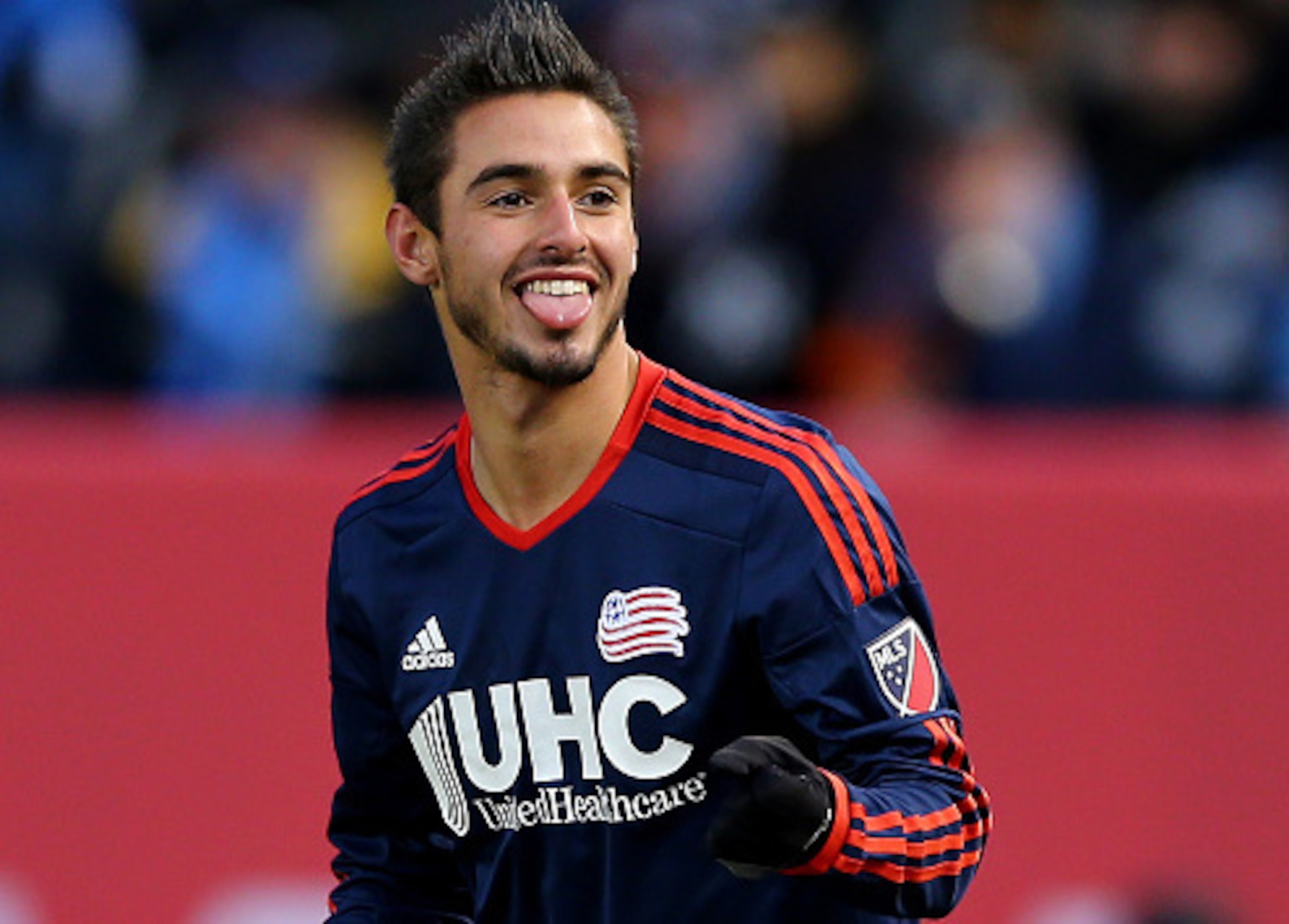 New England Revolution's Diego Fagundez.