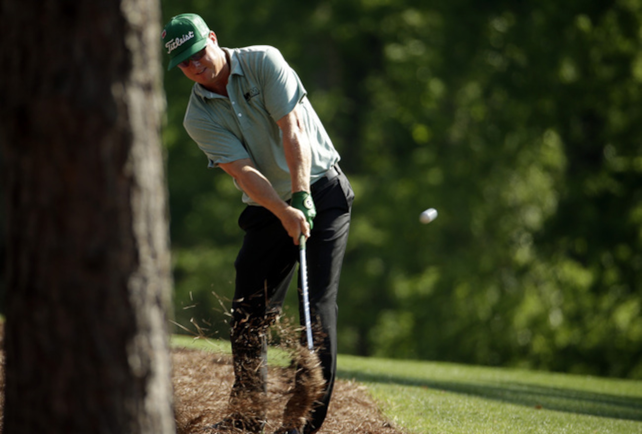 Charley Hoffman didn't find much trouble and worked his way out of it when he did.