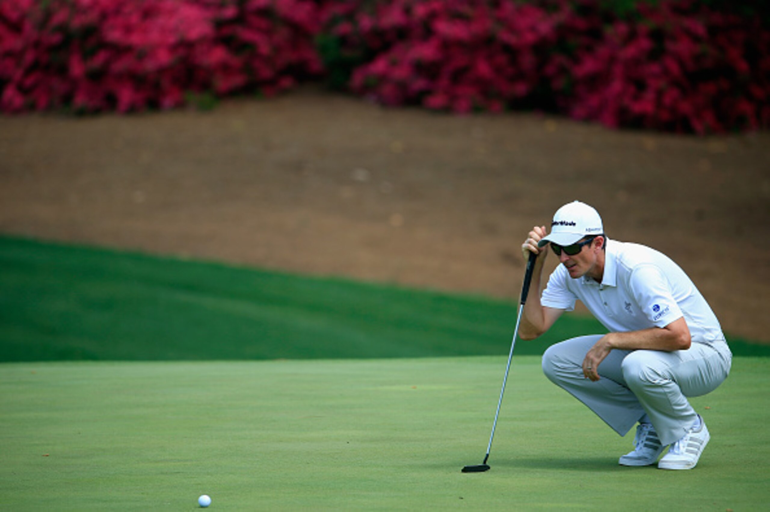 Justin Rose's game was in full bloom in the opening round at Augusta.