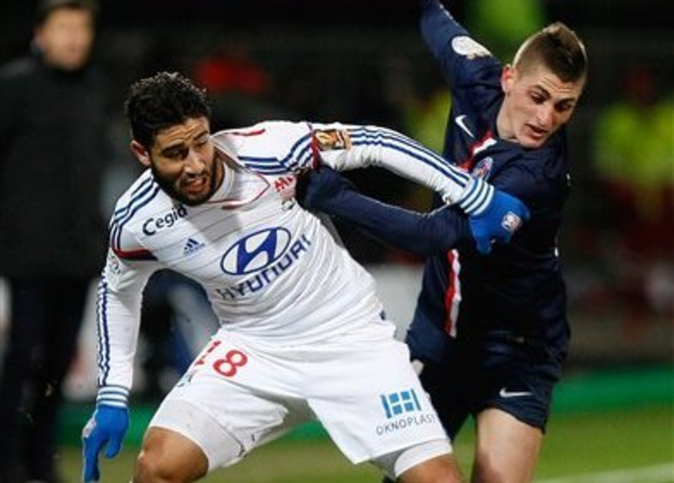 Marco Verratti is a tiger in central midfield.