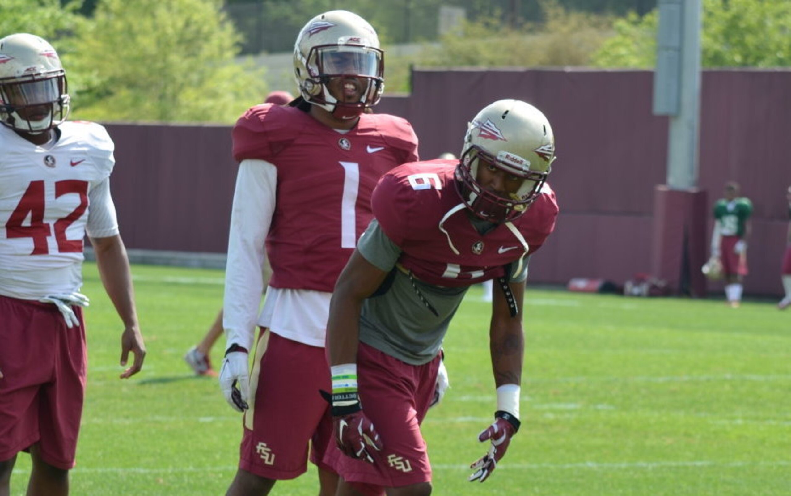 Ermon Lane (1) and George Campbell (6)