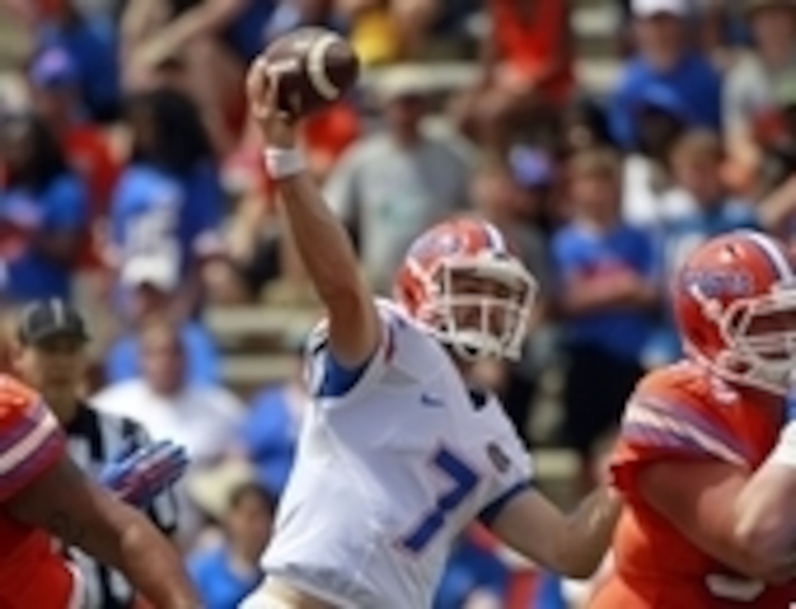 Grier in the spring game.