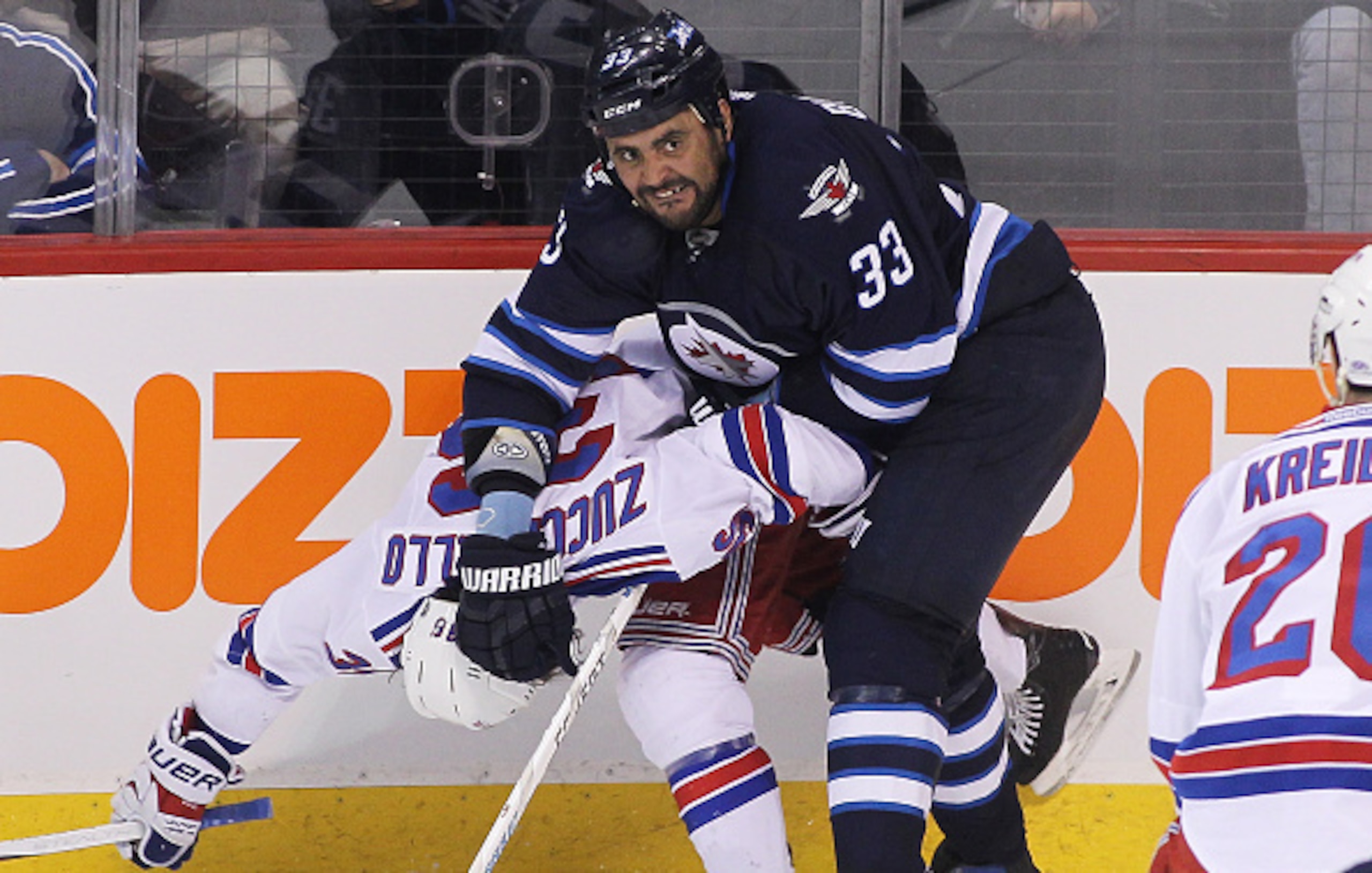 Dustin Byfuglien is a scary man.