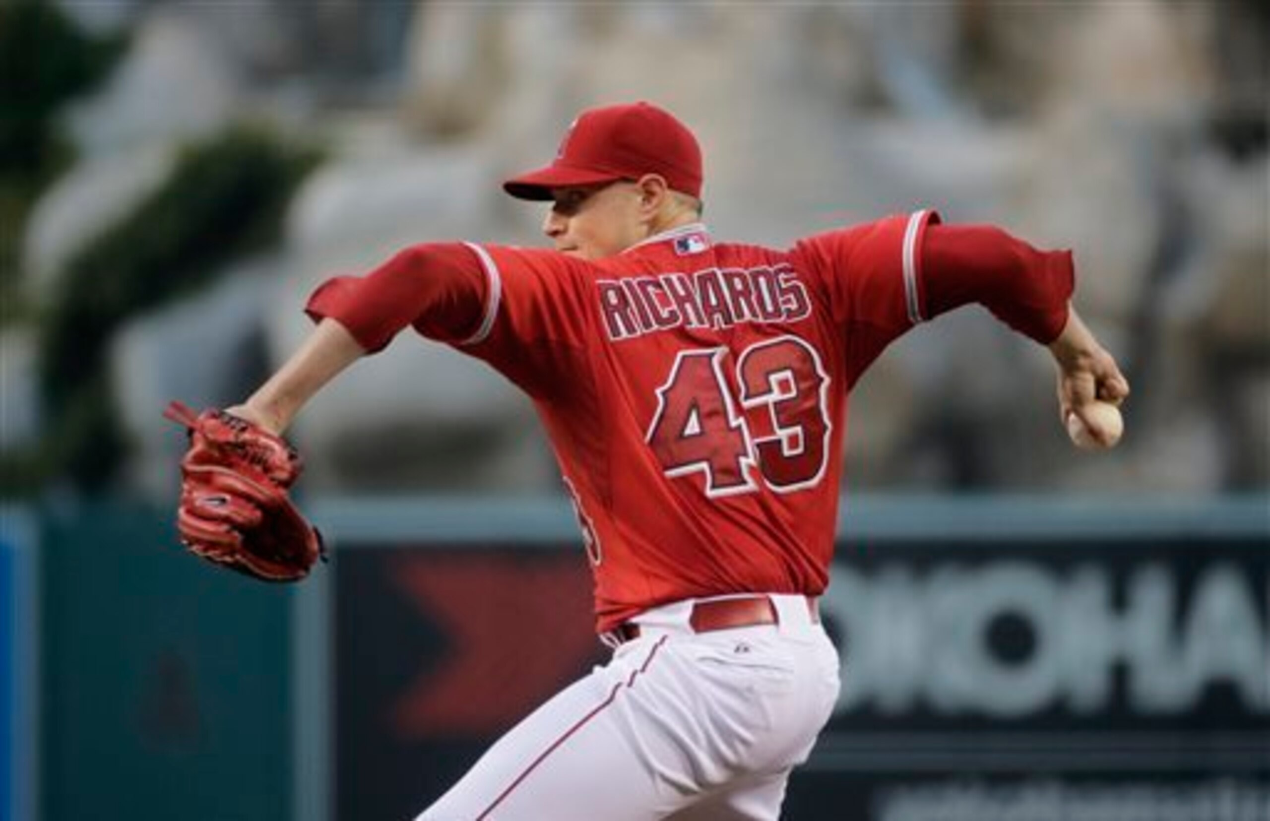 The Angels and their fans might get to see Garrett Richards on the mound very, very soon.