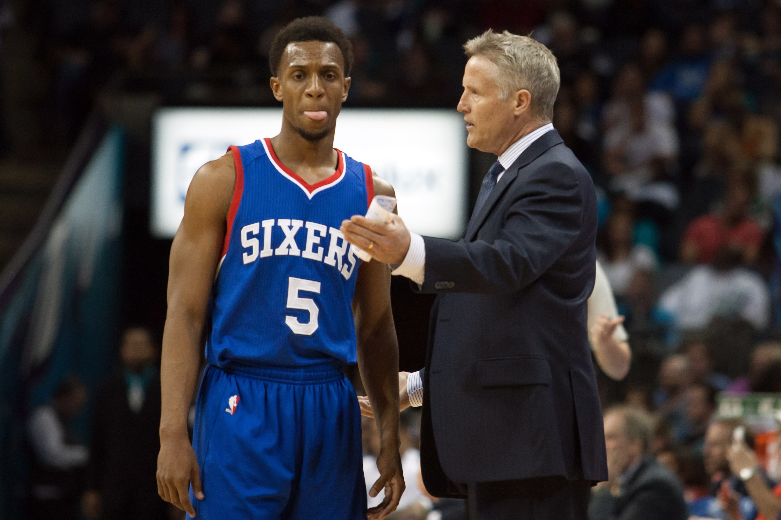 Smith has been great as Philadelphia's point guard since the All-Star break. Smith has been great as Philadelphia's point guard since the All-Star break.