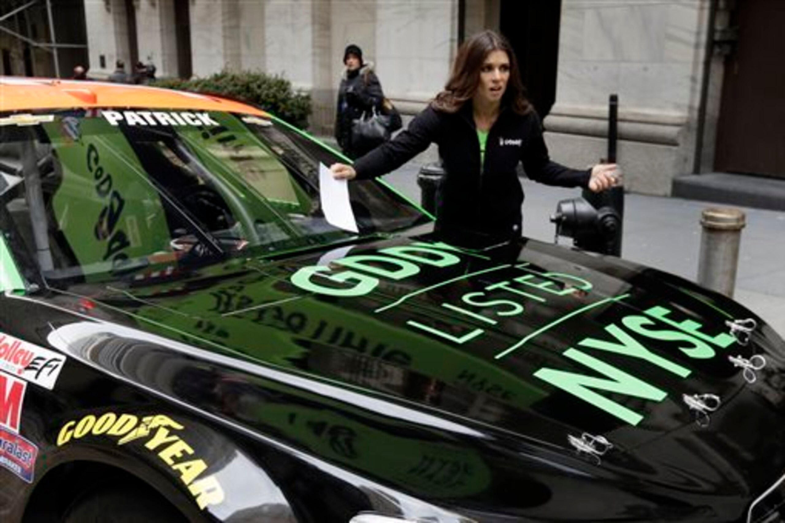 Now is not the time to be giving Danica Patrick a parking ticket.